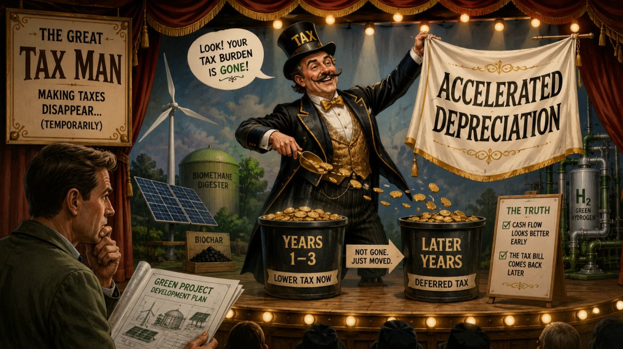 accelerated depreciation magic trick