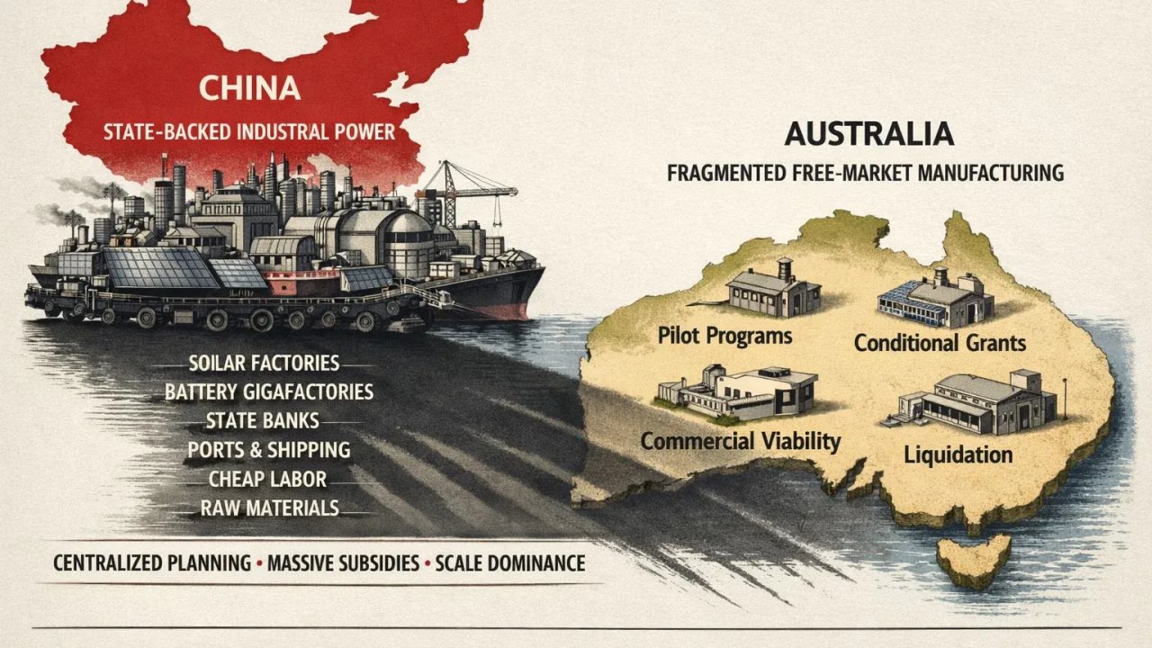 australian green energy failures