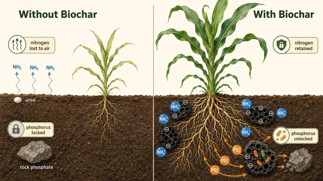 biochar soil amendment
