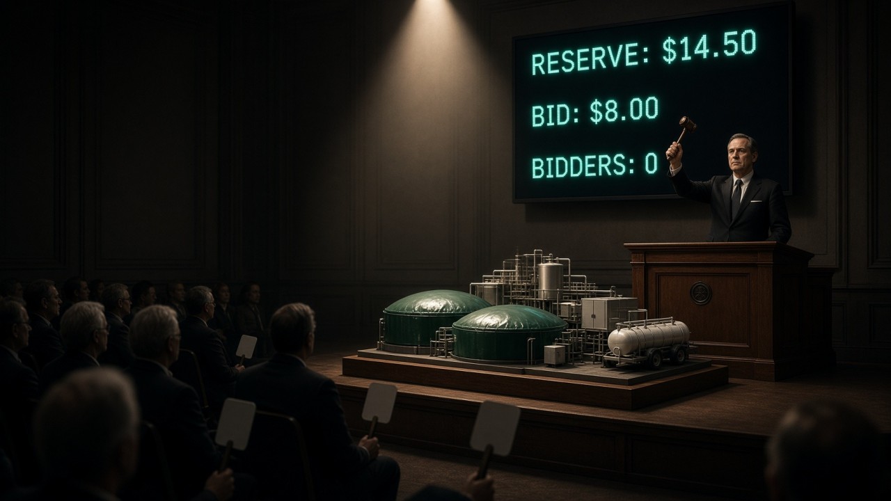 biomethane pricing gap