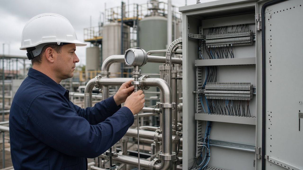 Instrument and PLC commissioning
