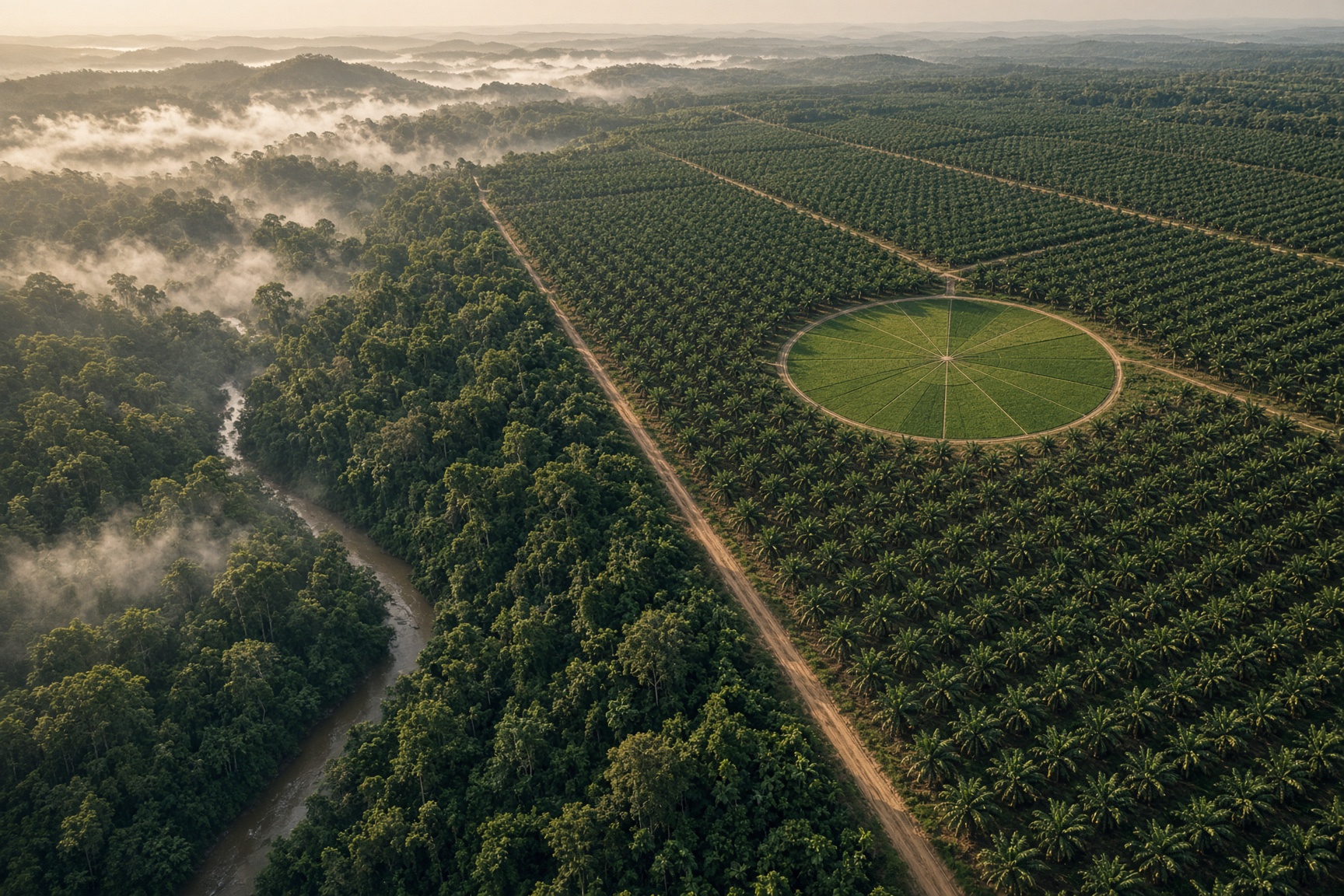 Land-use-change and compliance assessment for a biofuel project