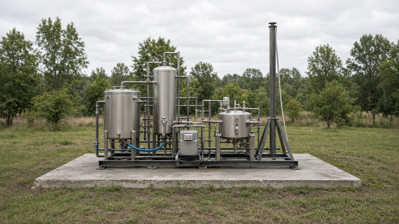 Pilot anaerobic digestion skid