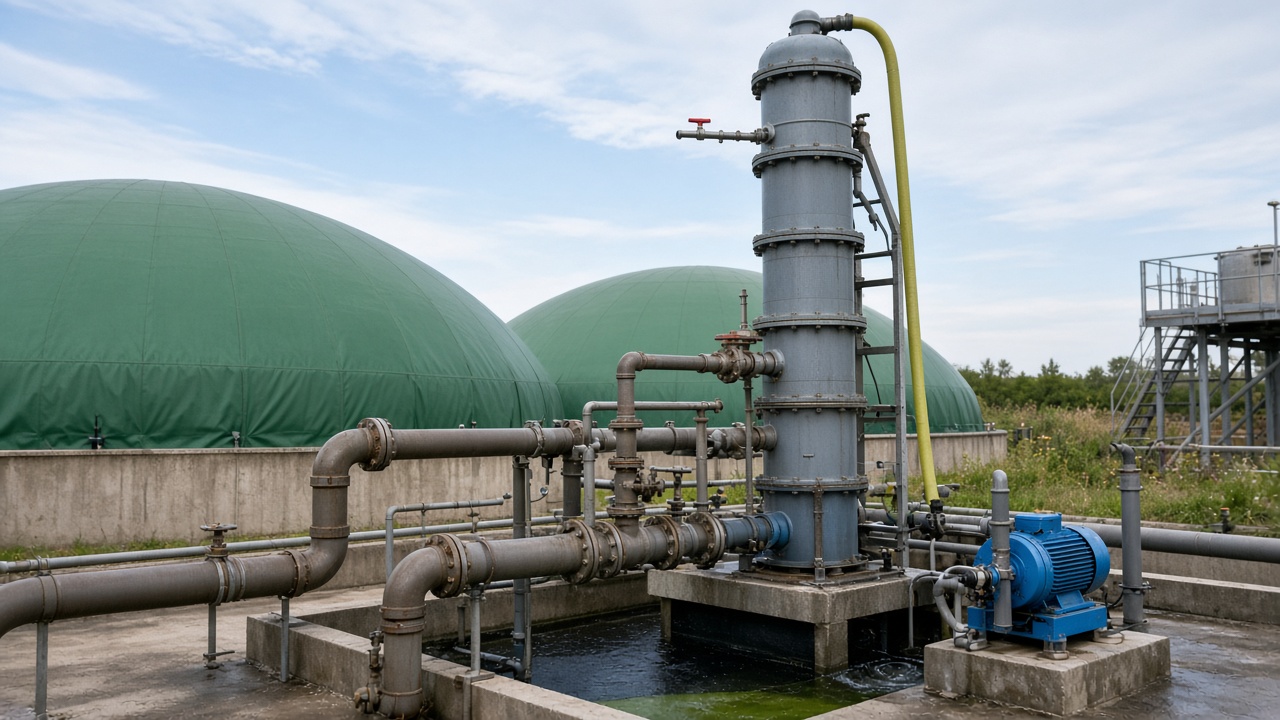 Biological hydrogen sulfide scrubber